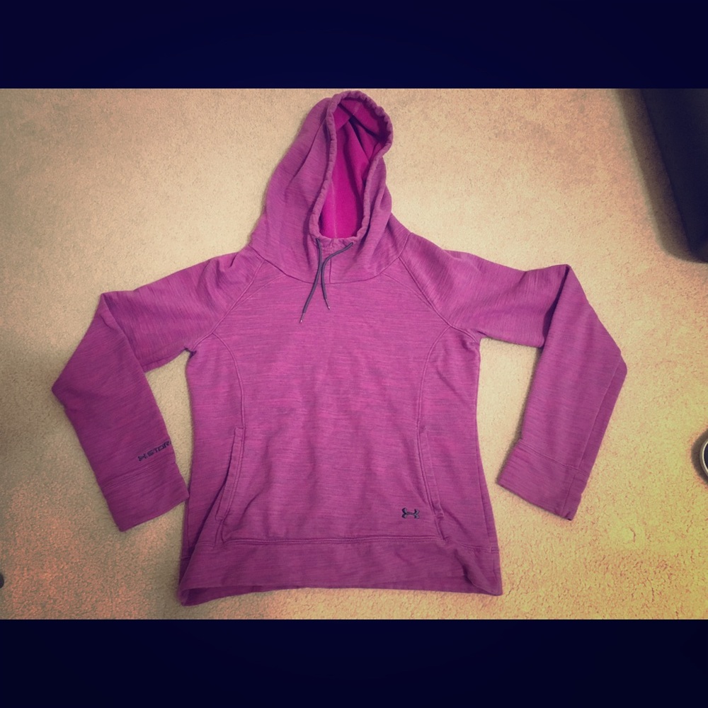 Purple Under Armour Hoodie